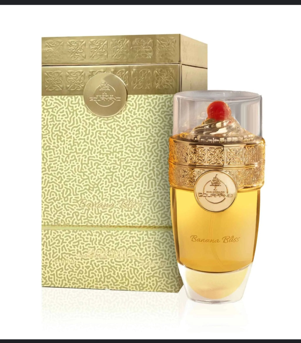 Eau de parfum banana bliss de paris corner, flacon en 100 ml, mixte