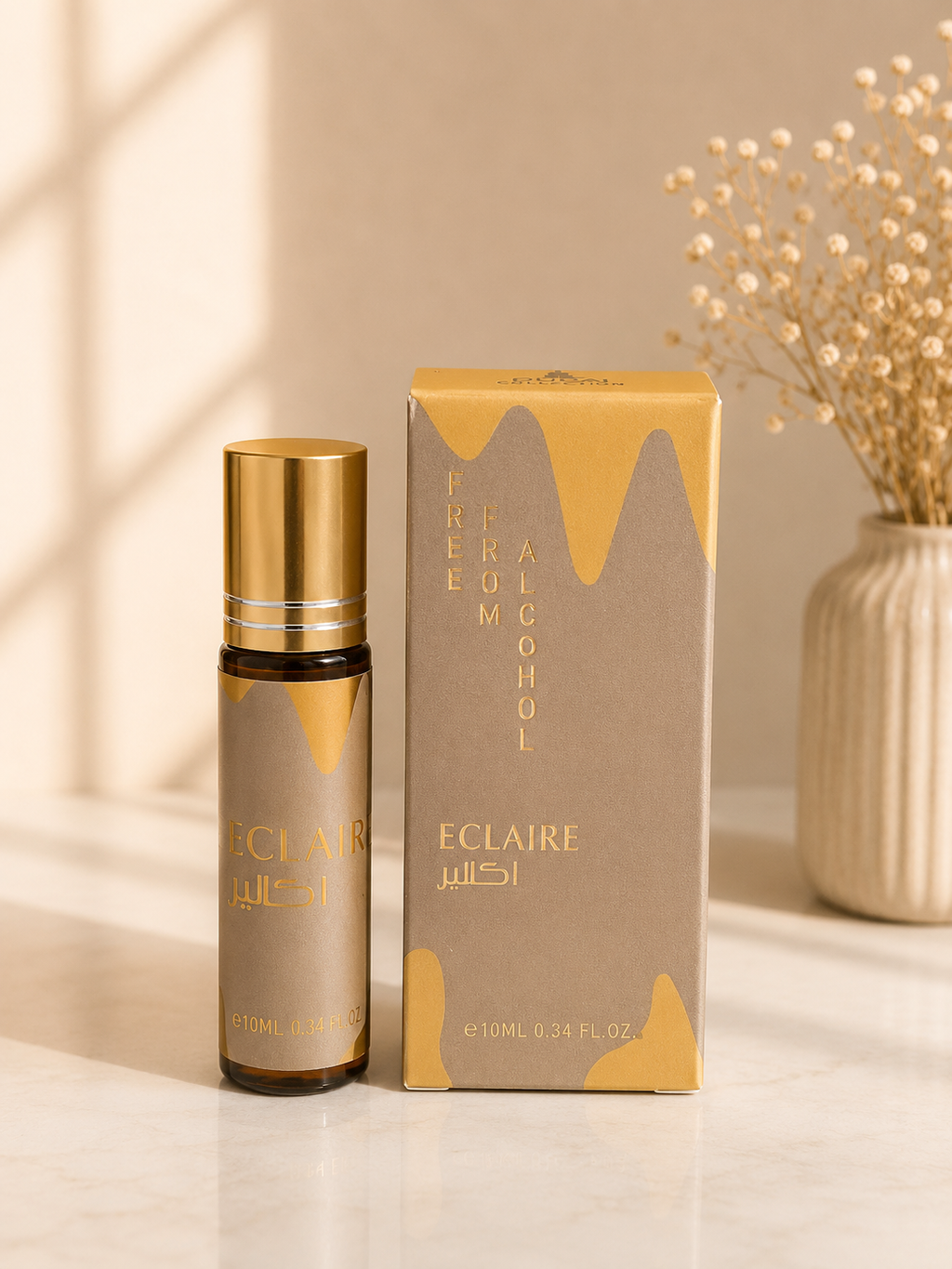 Roll on parfumé éclair de Dubaï collection, 10 ml, sans alcool