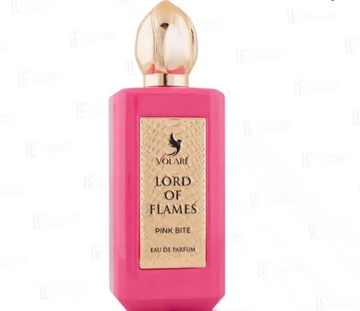 Eau de parfum lord of flames pink bite de volaré, 100 ml