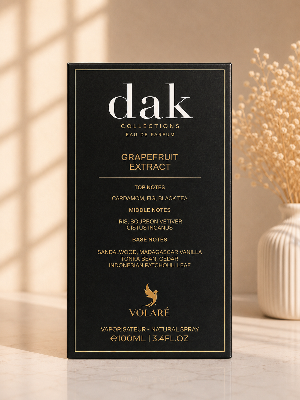Eau de parfum Dak Collections - Grapefruit Extract de volaré, 100 ml, mixte