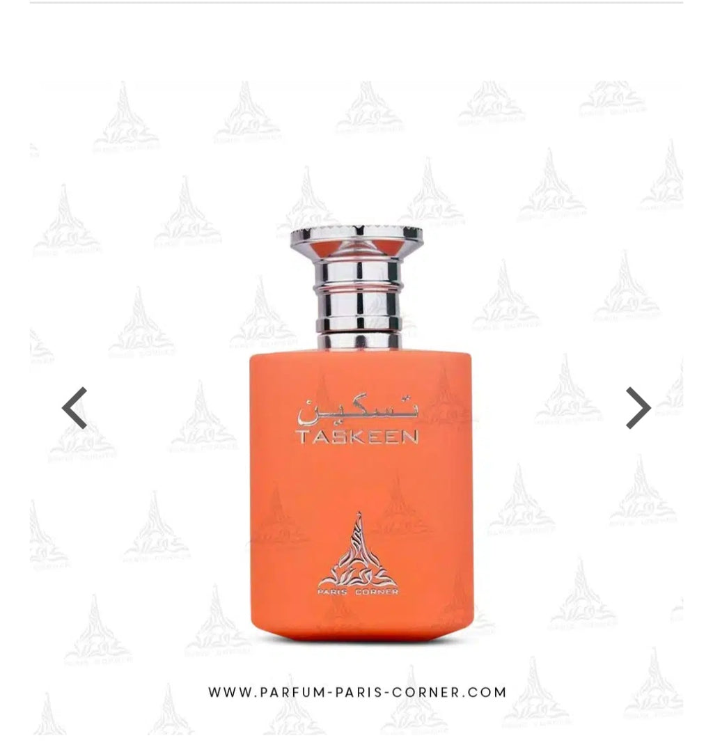 Eau de parfum taskeen de paris corner, flacon en 100 ml, mixte