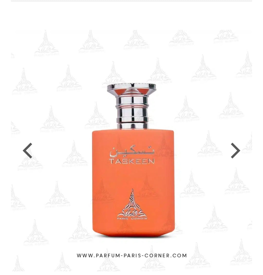 Eau de parfum taskeen de paris corner, flacon en 100 ml, mixte
