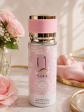 Brume yara rose de luxury, flacon en 250 ml, pour femme