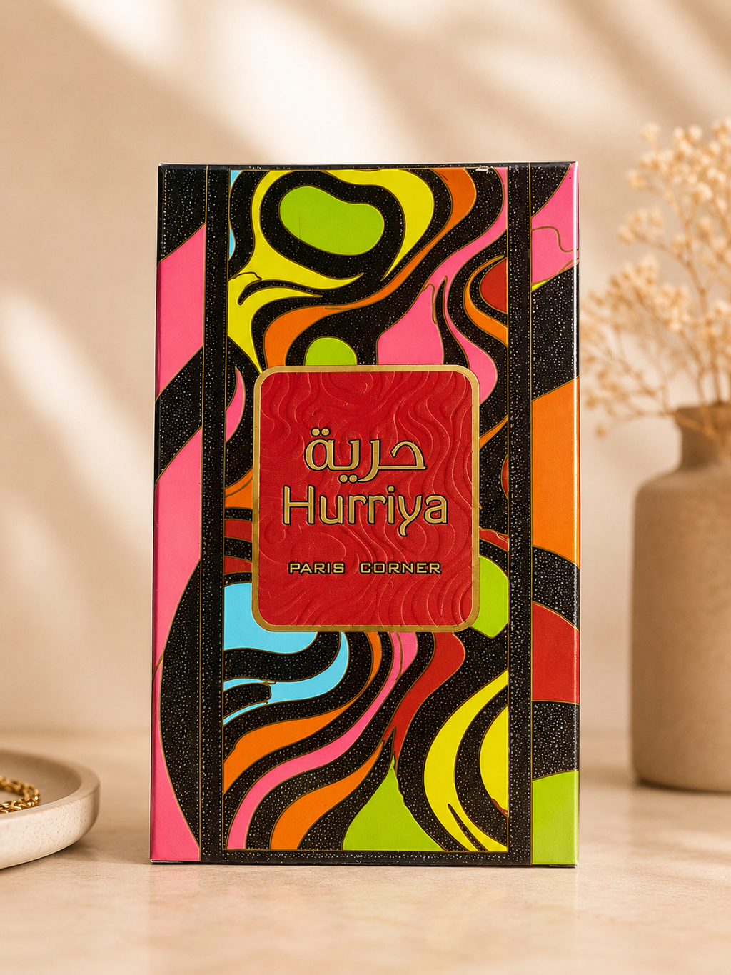 Eau de parfum hurriya de paris corner, 100 ml, mixte