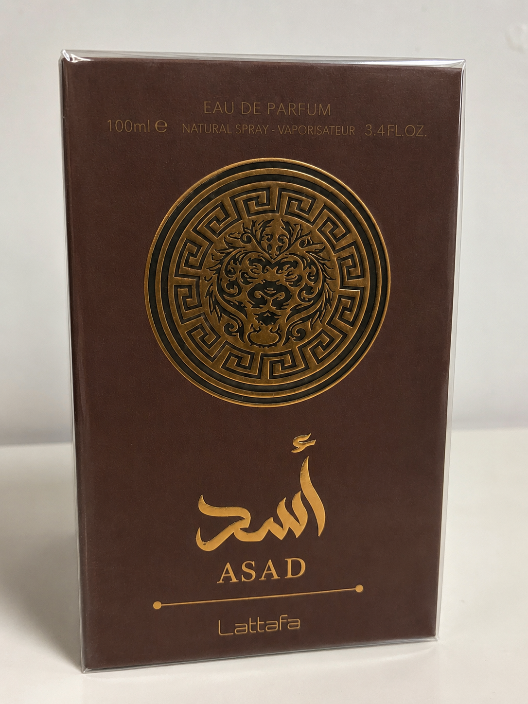Eau de parfum asad bourbon de lattafa, flacon en 100 ml, pour homme