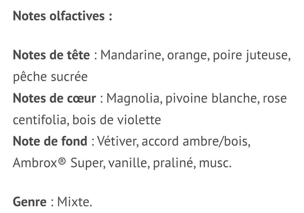 Eau de parfum kenzie mystique fleur de volaré, flacon en 100 ml, pour femme