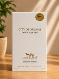 Extrait de parfum city of dreams de Loui martin, flacon en 100 ml, mixte