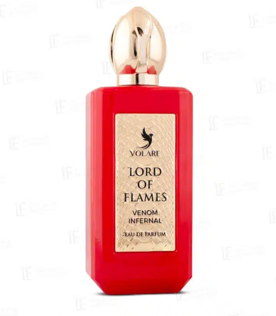 Eau de parfum lord of flames venom infernal de volaré, 100 ml