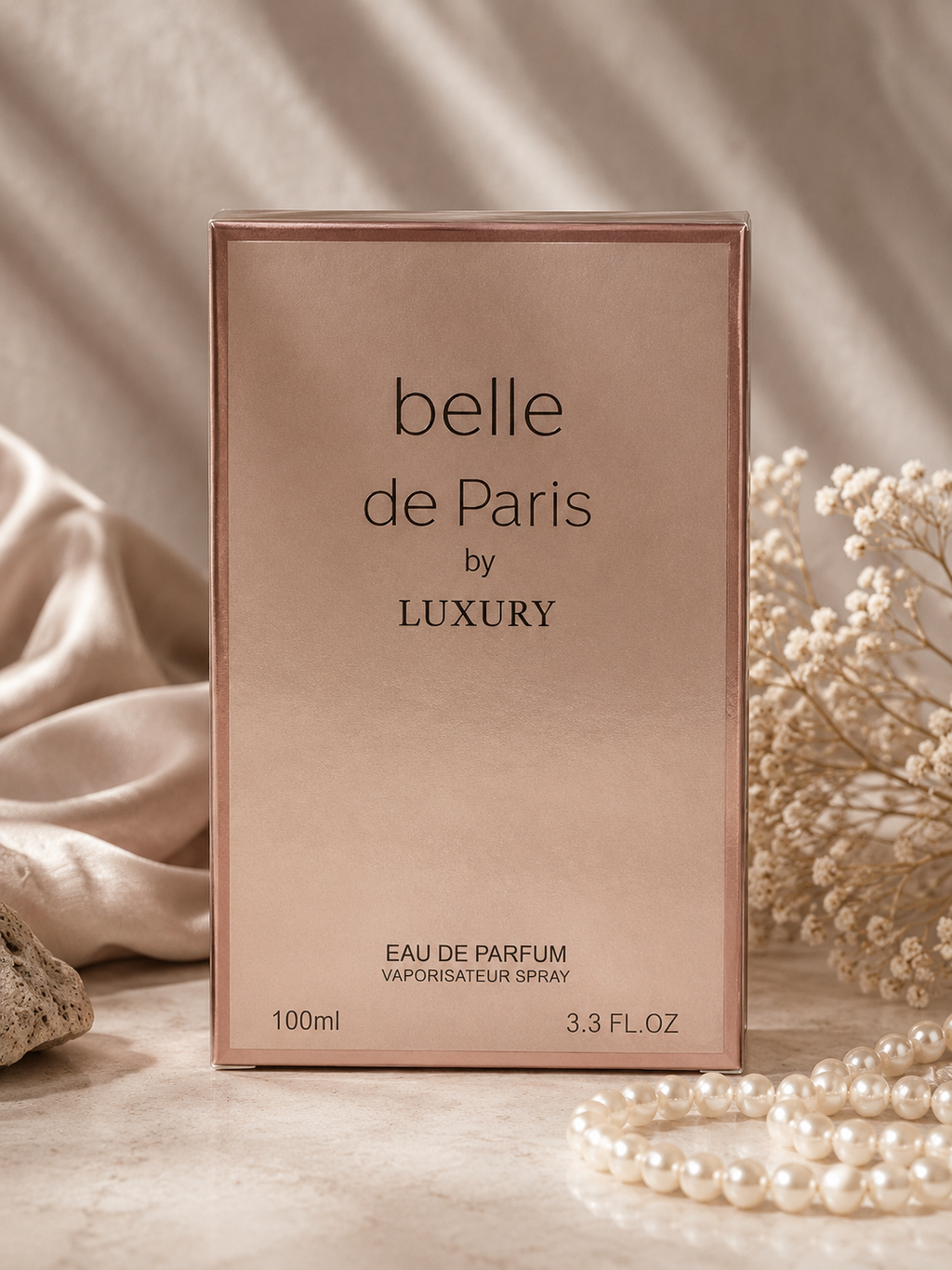 Eau de parfum belle de paris de luxury ( dupe de la vie est belle de Lancôme), 100 ml, pour femme