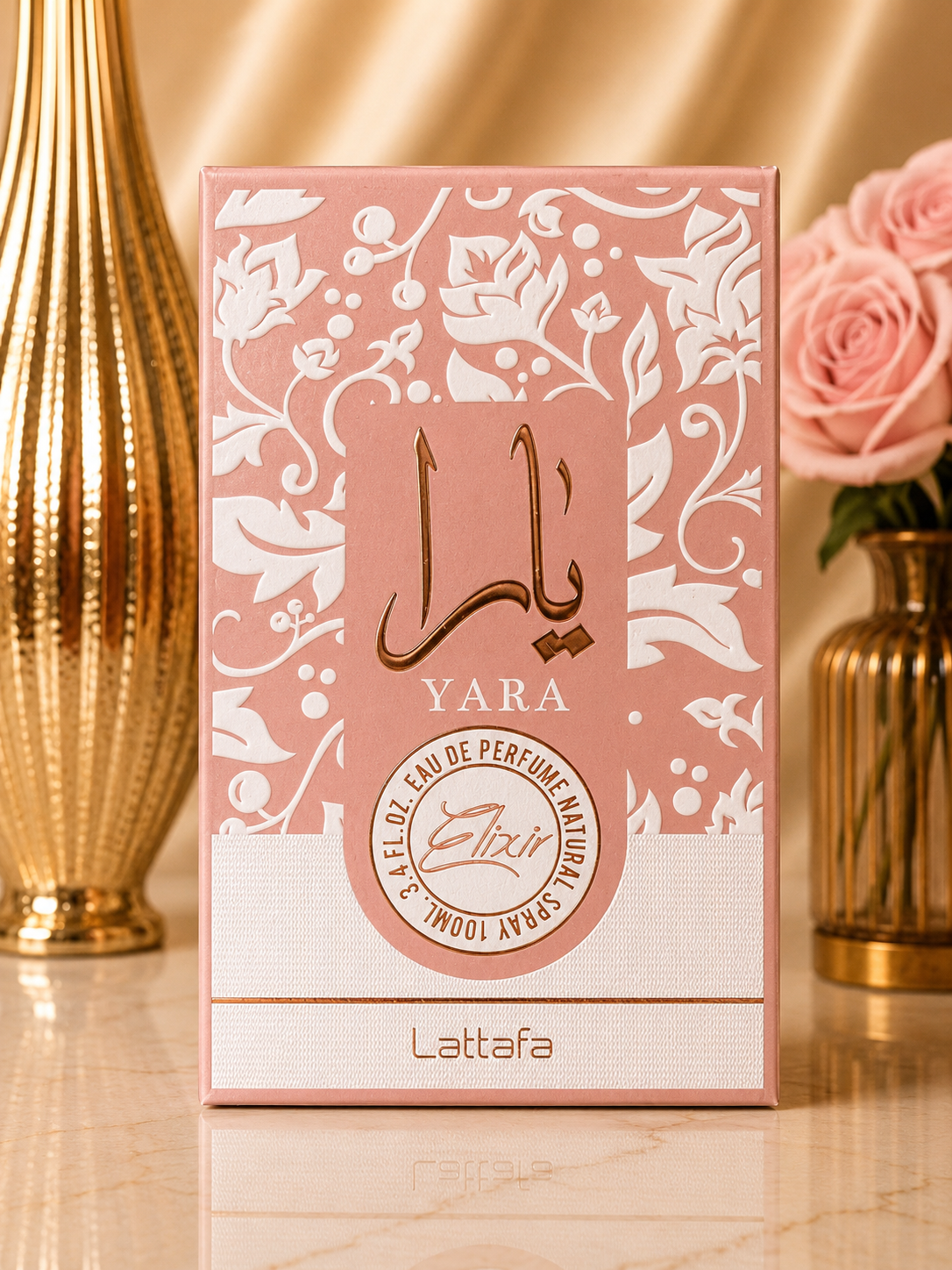 Eau de parfum yara elixir de lattafa, flacon en 100 ml , pour femme