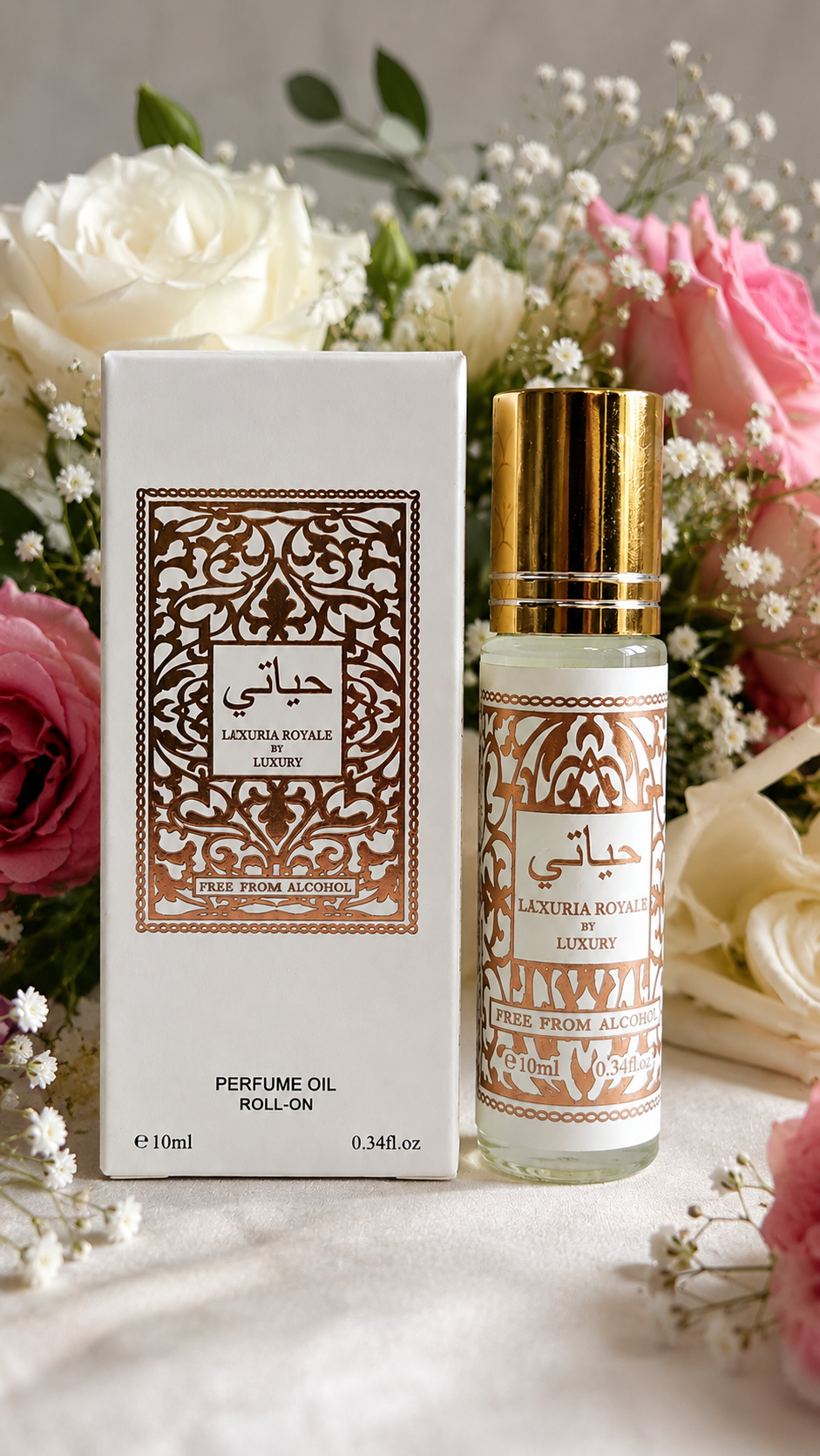 Roll on parfumé fakhar de luxury, 10 ml, inspiration de l interdit de Givenchy